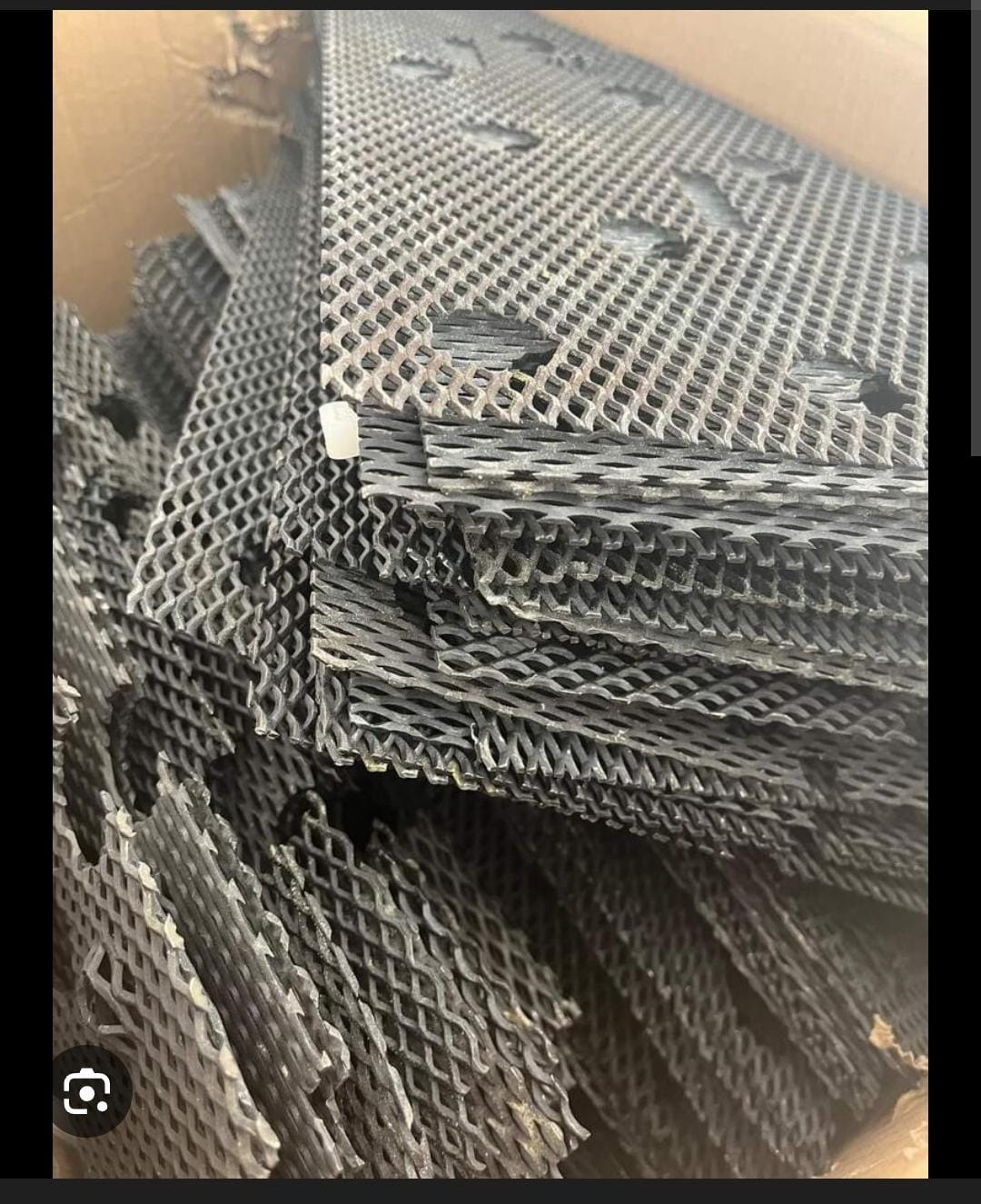 Black Titanium Mesh